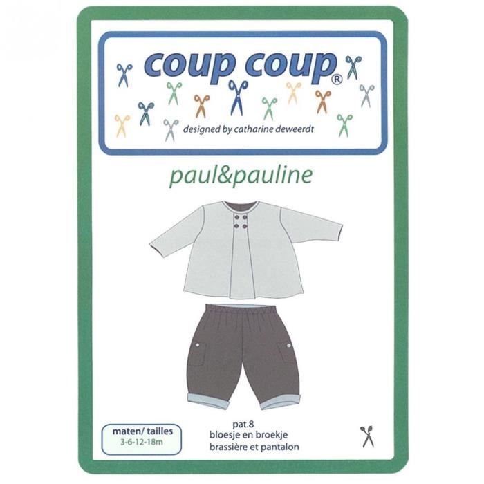 Patron Bebe Brassiere Et Pantalon 3 A 18 Mois Cdiscount Beaux Arts Et Loisirs Creatifs