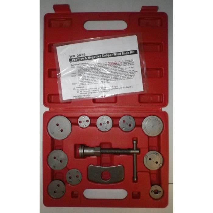 Kit Repousse-piston De Frein Pneumatique Herkules – 16 Pièces – Pour étriers Gauche Et Droite – Universel
