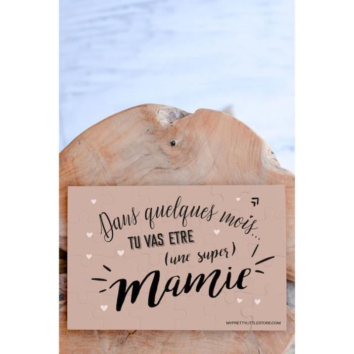 Puzzle D Annonce Grossesse Mamie Cdiscount Jeux Jouets Puzzle D Annonce Grossesse Mamie Cdiscount Jeux Jouets