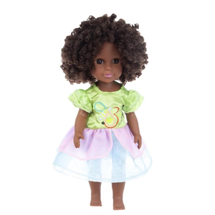 Bebe Noir Africain Noir Mignon Boucle Noir 35cm Bebe Jouet En Vinyle Cdiscount Jeux Jouets