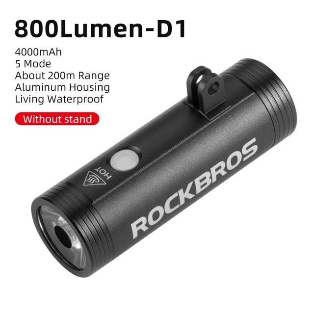 Lumière de vélo avant lumière USB charge étanche V... - Grandado