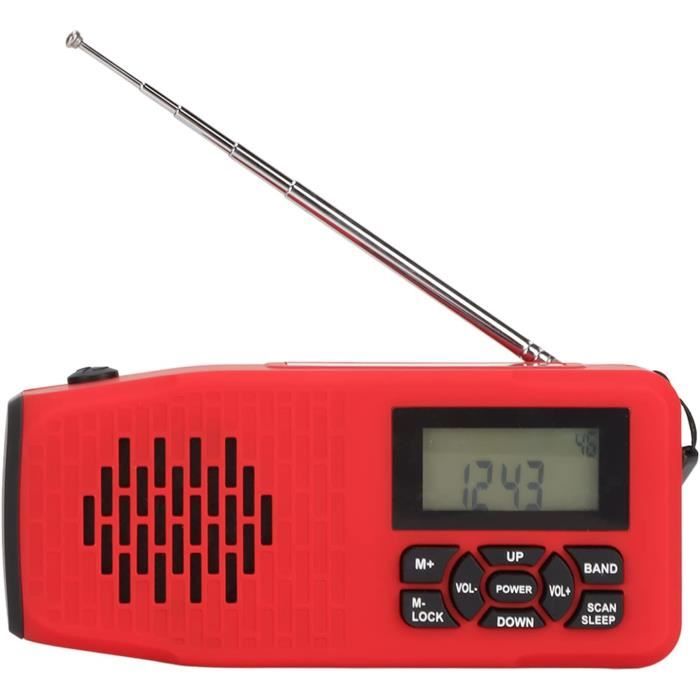 Radio De Douche Étanche Audio Portable Am-Fm Radio Haut-Parleur Salle