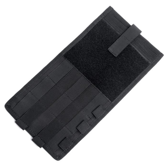 Riloer Organisateur De Pare-Soleil Voiture - Panneau Rigide Style MOLLE Tactique Pour Rangement Équipements