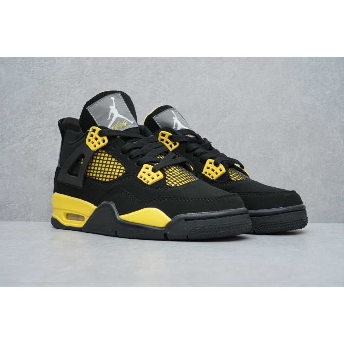 Air jordan top noir et jaune