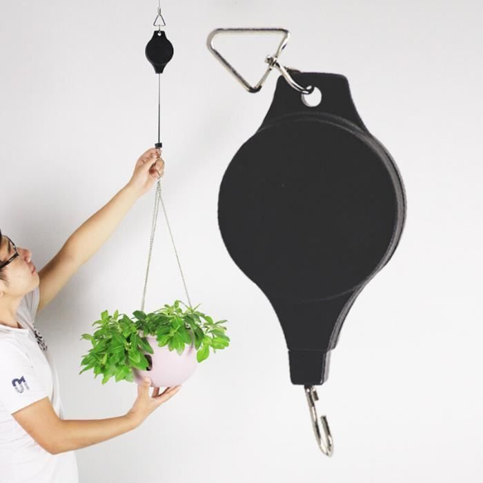 Plant Caddie TM Crochet rétractable pour plantes ensemble de 3 | Home Depot Canada