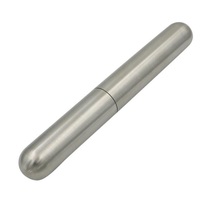 Étui Cigare Hermétique En Acier Inoxydable - Tube De Voyage Pour Homme, Compact Et Solide - 5