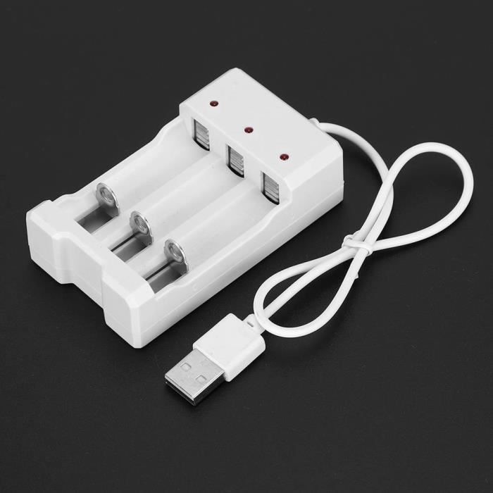 Chargeur USB De Charge Pour Piles Rechargeables AA/AAA Résistance à Haute