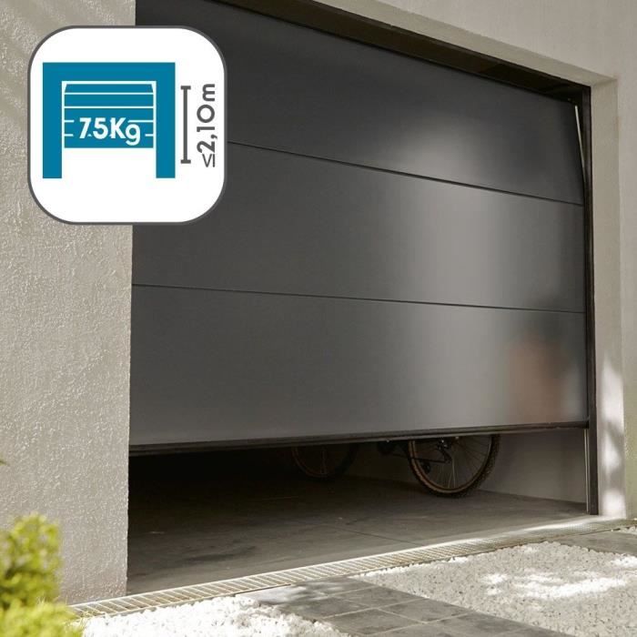 Avidsen Motorisation pour porte de garage - Guidage par chaîne rail en forme de U - Strömma 600 - 114957
