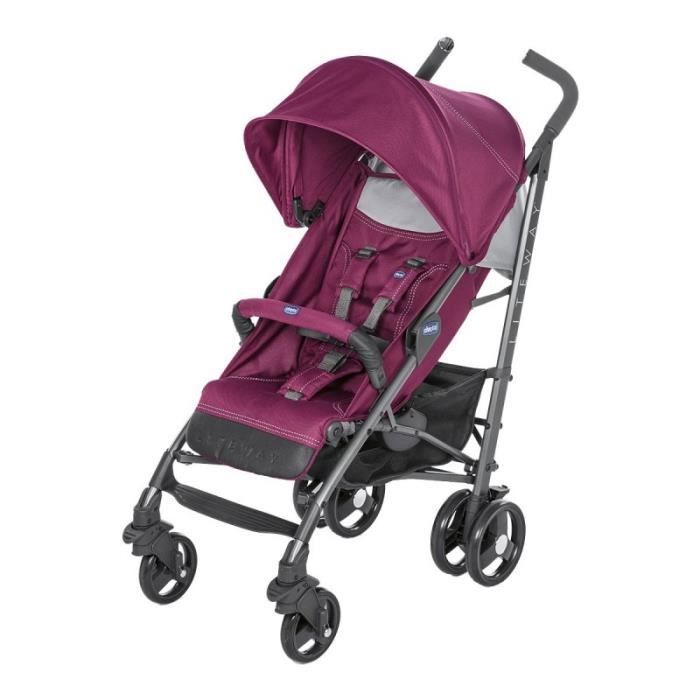 Chicco poussette canne lite discount way purple