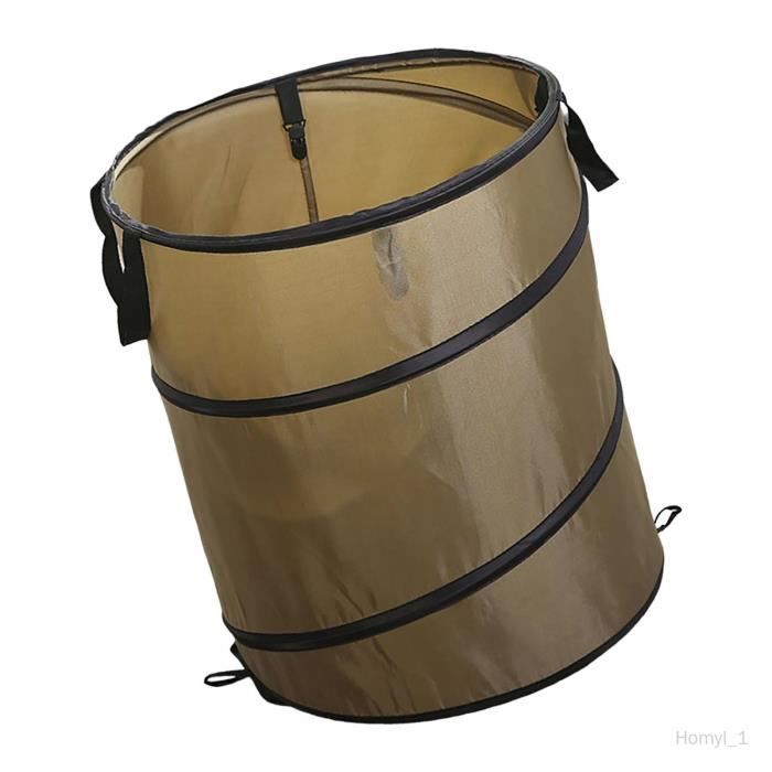 PLIAGE POUBELLE PLIABLE Poubelle Suspendus Cuisine Poubelle Portable