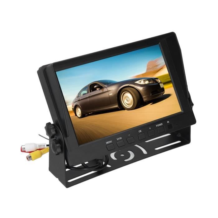 Moniteur Rétroviseur Intérieur 4.3" | Écran Grand Angle Avec Gradation Automatique | Caméra De Recul Pour Taxi, VTC, Voiture