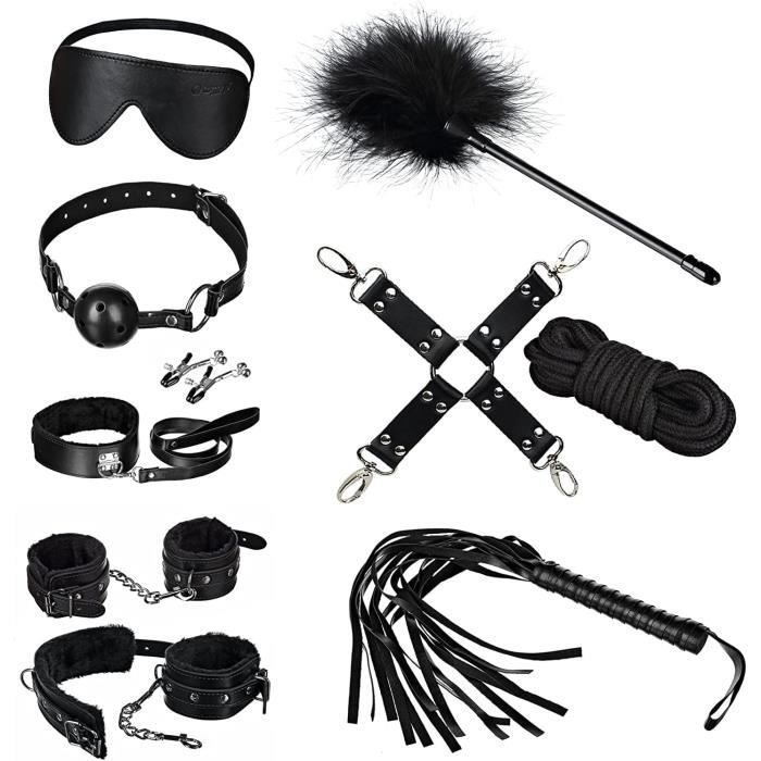 Jts Deluxe Bondage Set 11 Pcs Sm Sex Set Sextoys Pour Couples Avec