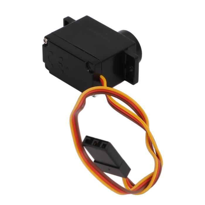 KIMISS RC Servo numérique de Direction en Plastique à Faible Bruit et Haute Charge avec Bras, Universel pour modèles 124016 124017 144010 1/14 KIMISS RC Servo numérique de Direction en Plastique à Faible Bruit et Haute Charge avec Bras, Universel pour modèles 124016 124017 144010 1/14