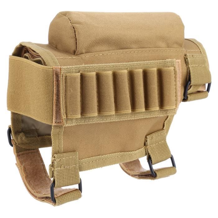 TOURBON Neoprene Buttstock Rifle Holder Cover with 3 Removable Cheek