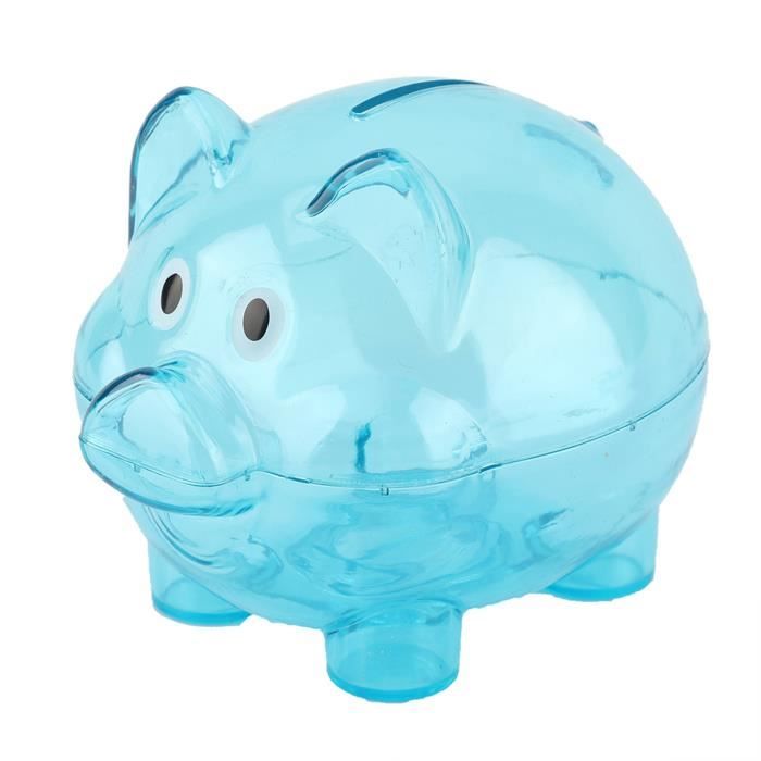 Tirelire Le Cochon Qui Rit Bleu | Tirelire Électronique Rieuse Pour Enfants (+3 Ans) | Dimensions 22x10x16.5 Cm Avec Carte Tigre - 7
