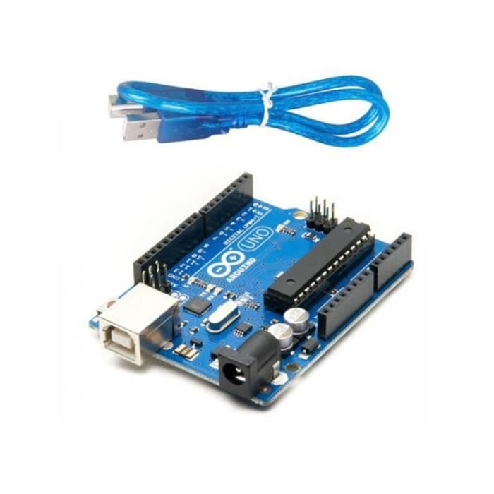 Arduino uno R3 DIP + USB suite, ou a000066 microcontrôleur seulement, ou câble USB seulement