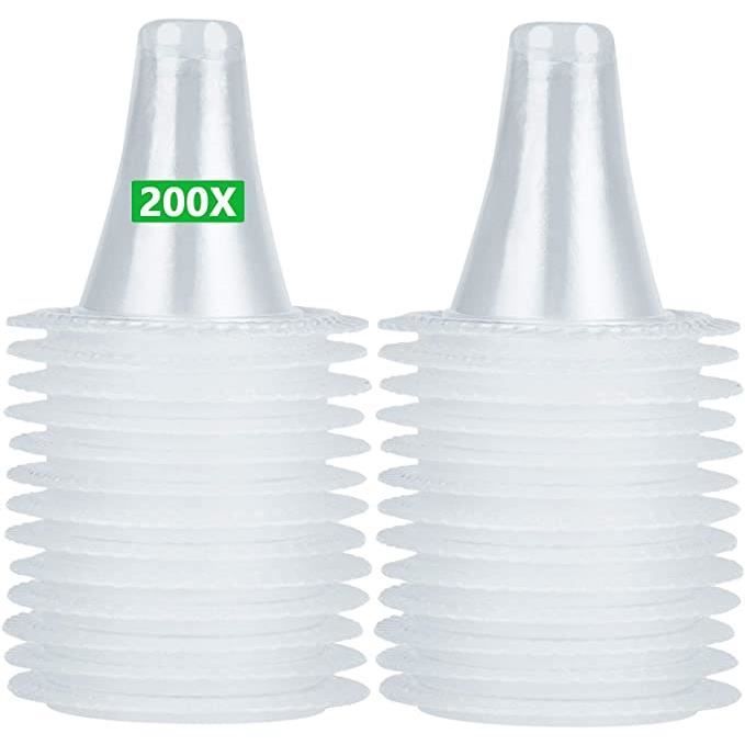 200pcs Embouts pour Braun ThermoScan thermomètre auriculaires
