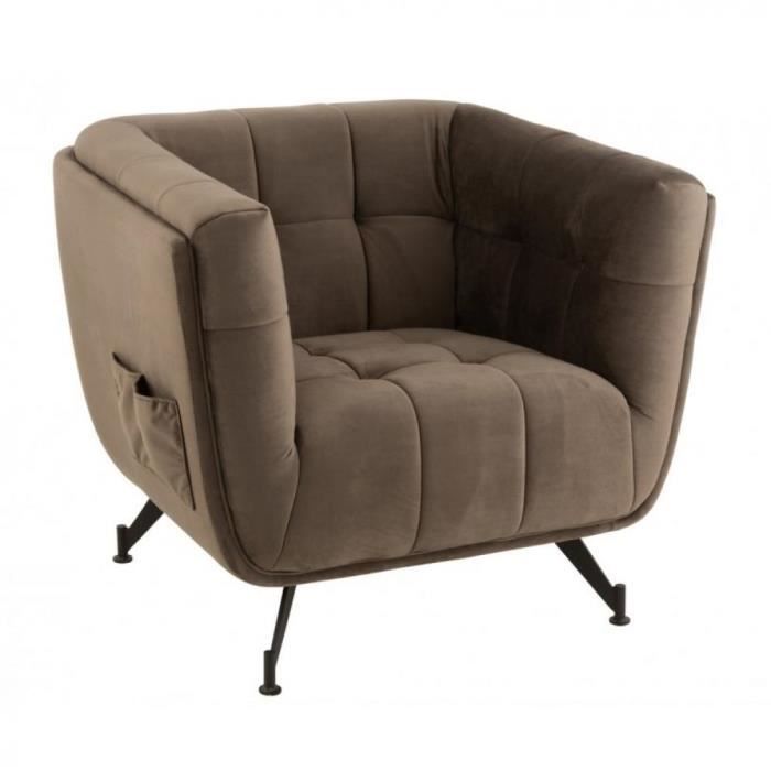 fauteuil lounge marianah gris foncé gris bois inside75