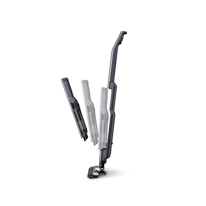 Iris Ohyama Aspirateur sans fil 2 en 1 Filtre HEPA SCD-160P Gris - Iris ohyama