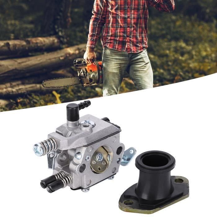 Kit Collecteur D’admission Pour Carburateur 43CC Et 52CC – Pour Débroussailleuse, Tondeuse – Joint Et Ampoules Inclus