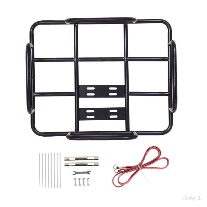 Panier avant de vélo en plein air, pliable, détachable, facile à