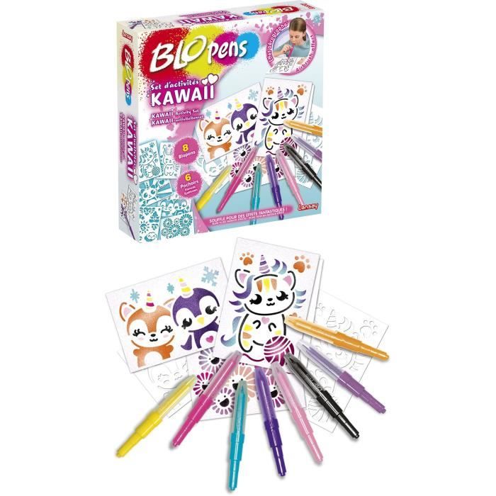 Set D'activités LANSAY 23504 – Chevaux Fantastiques Avec Blopens Et Pochoirs - vue 10