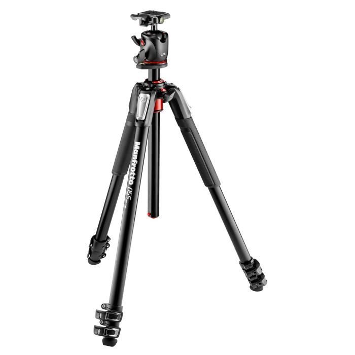 MANFROTTO MK055XPRO3-BHQ2 Kit Trépied 3 sections Alu + XPRO Rotule Ball