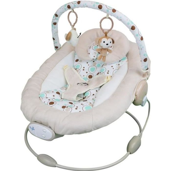 Transat Bebe Vibrant Et Musical Barre A Jouets Et Dossier Inclinable Bulle De Reve Monsieur Bebe Cdiscount Puericulture Eveil Bebe