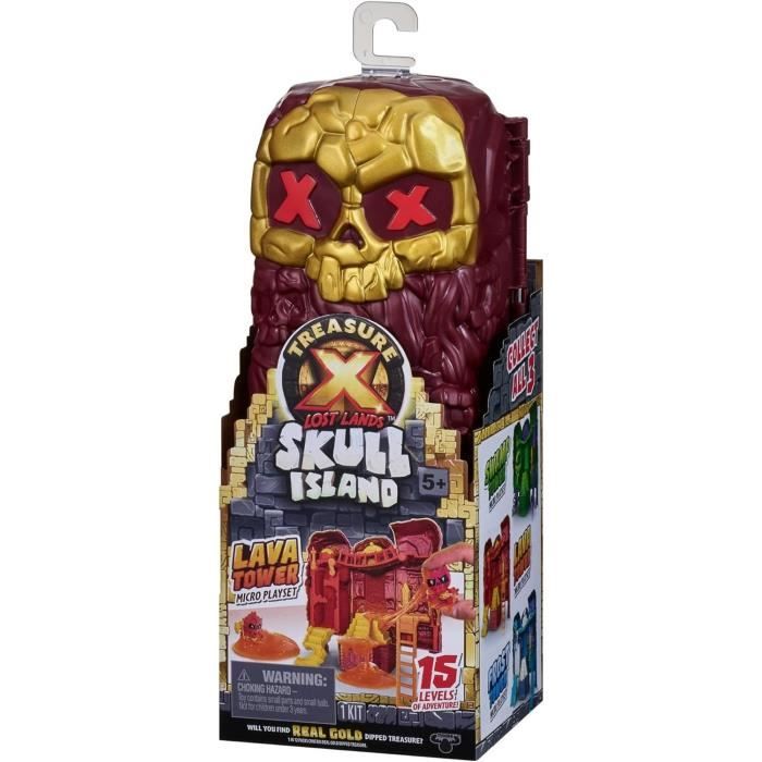 Volcan Donjon Skull Island 21cm Moose Toys 'unité