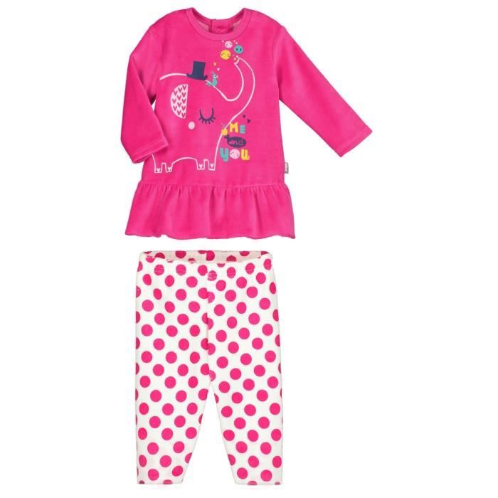 Pyjama Bebe 2 Pieces Velours Me And You Taille 36 Mois 98 Cm Multicolor Achat Vente Ensemble De Vetements Cdiscount