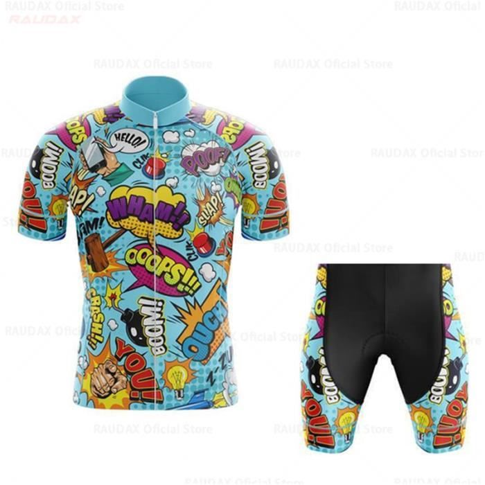 Maillot de cyclisme à manches courtes pour hommes, vêtements de vélo VTT, chemises de vélo à séchage rapide, été, Colombie, Y-Lesslot, 2023  18