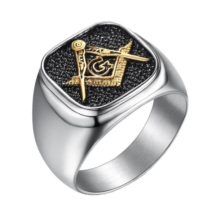 Bague franc maçon