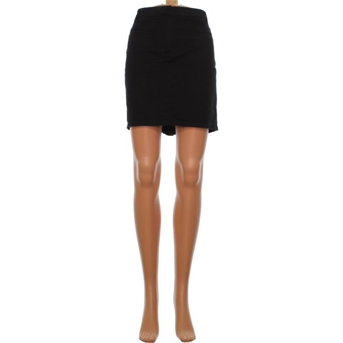 jupe plissée noire mango