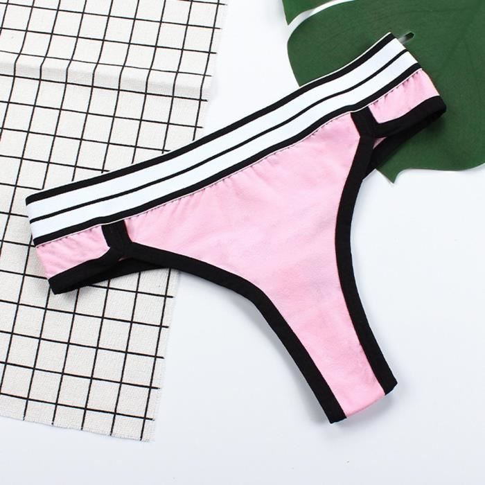String Femme U Collection - Taille 42, Couleur Vieux Rose, Neuf Avec étiquettes (réf. 425604)