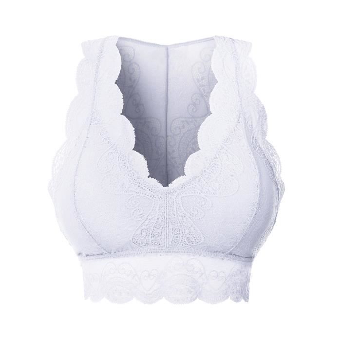 Brassiere Nouvelles pour femme grande taille gilet culture sans fil