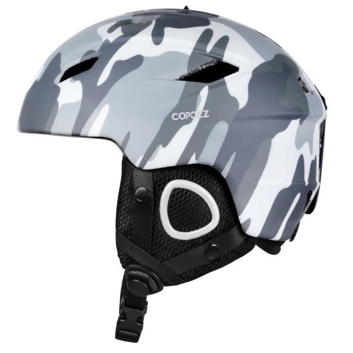 Casque Ski/Snowboard Léger & Respirant – Protection Sports D’Hiver, Vélo, Skate, Multicolore