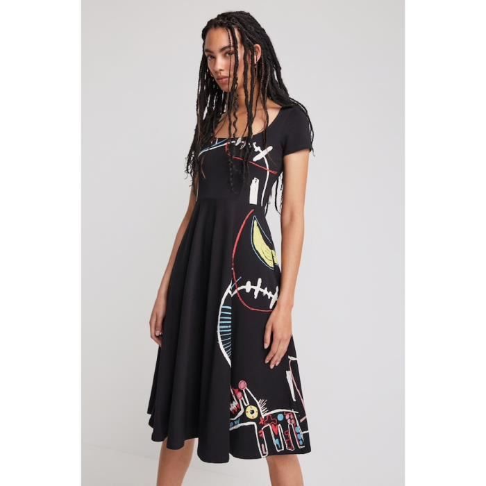 Robe desigual noire best sale