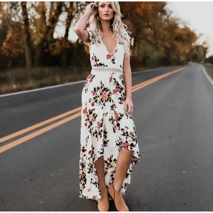 Cdiscount robe boheme best sale
