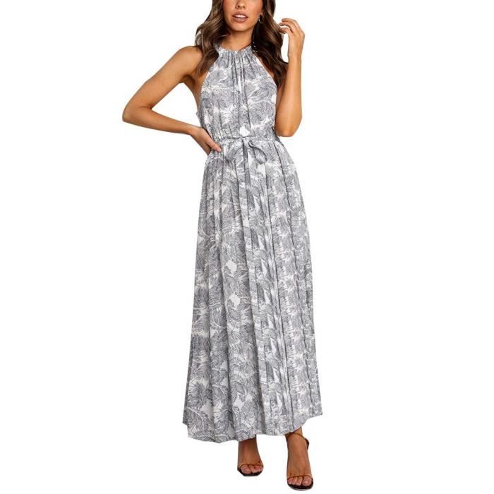 Robe Décontractée Polka Dot Manche Trois-Quarts