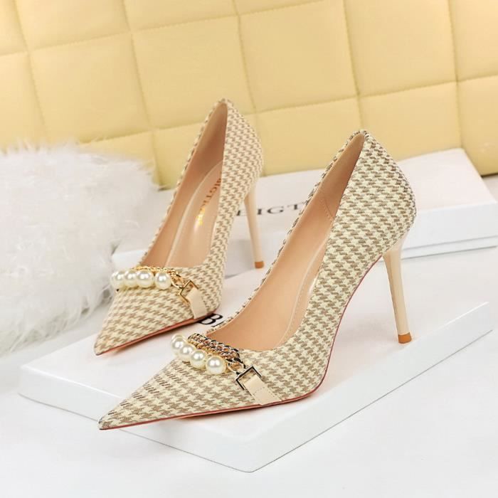 AIRTEX Escarpin Femme talon fin talon peu profond embouchure