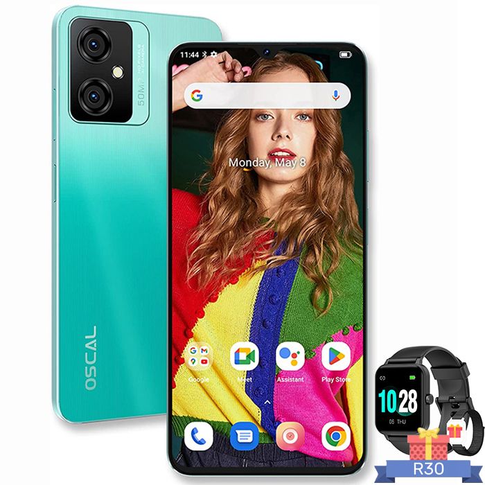 OSCAL FLAT 2C☆ブラック☆android14 超エントリーなスマホ