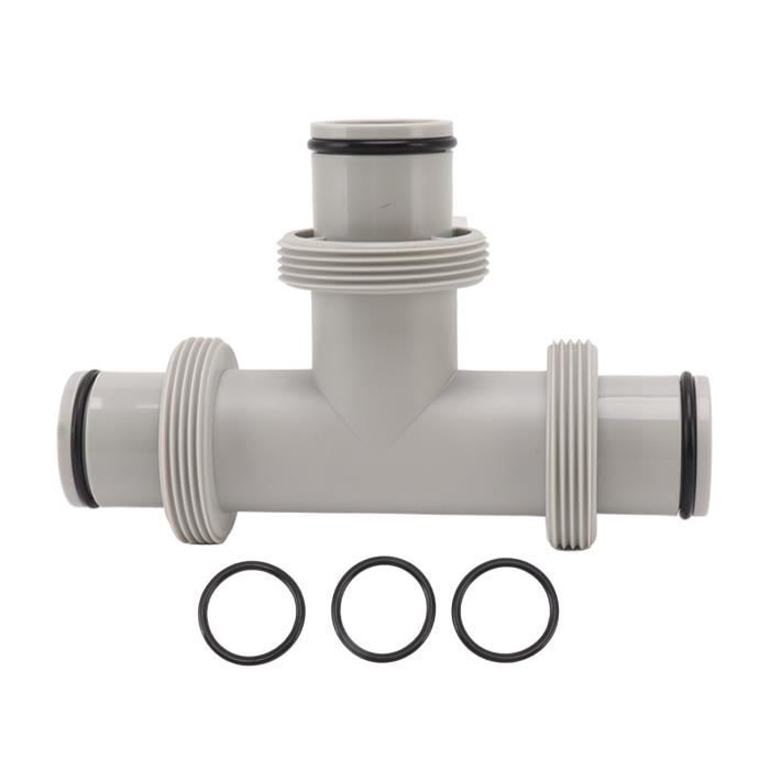 Daaxing Adaptateur De Tuyau De Rechange Pour Valve De Réservoir De Piscine, Adaptateur De Tuyau Type B Pour Intex, Filtre Avec Valve à Piston (1 Ensemble