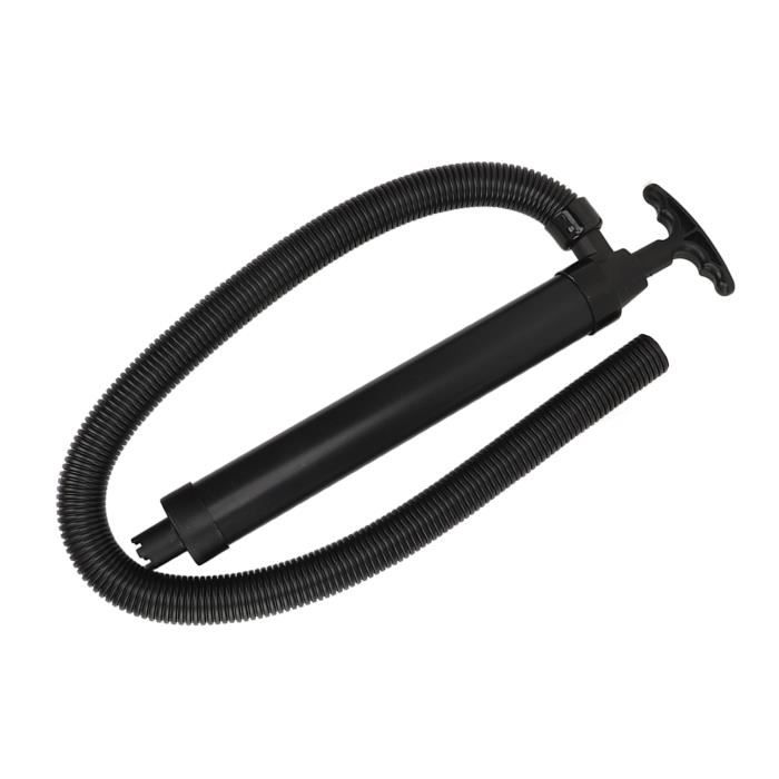 Pompe De Cale Manuelle Portable Pour Bateau, Kayak, Canoë - Drainage Puissant Avec Tuyau Inclus | Noir