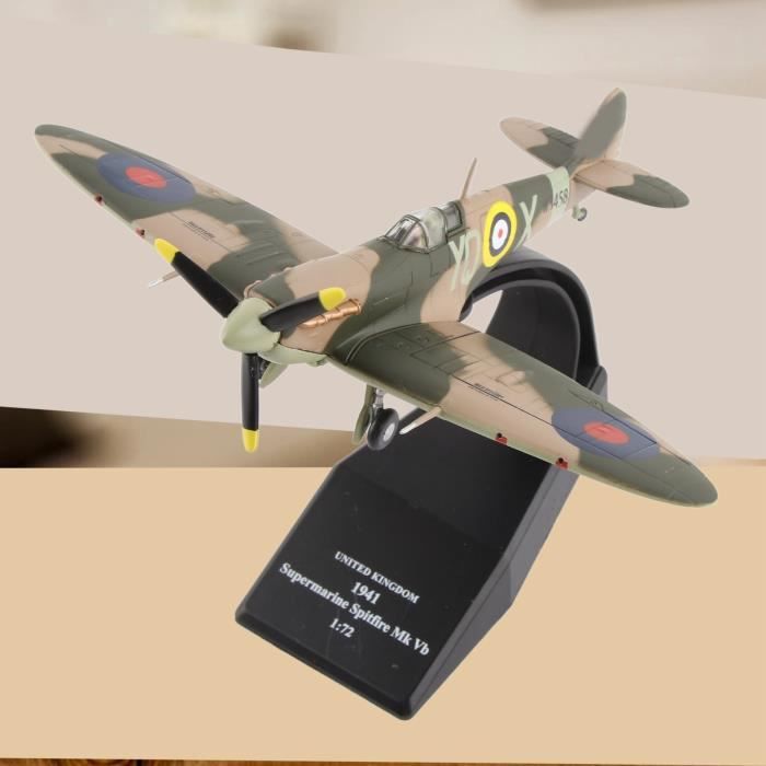 Maquette Avion De Chasse Rafale B En Alliage 1/72 Avec Base - Modèle Moulé Sous Pression - Neuf