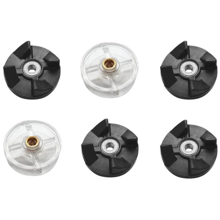 6 Pezzi Ricambi Per Spremiagrumi Magic Bullet 250W - Ingranaggio Base E Lama Per Frullatore (Gruppo 1) - Kit Guarnizioni E Cuscinetti - 3