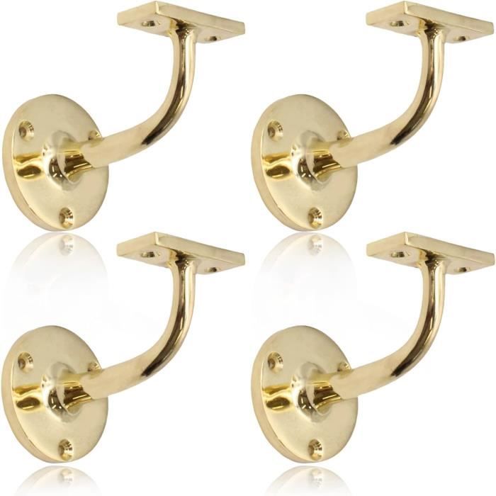 Support De Main Courante Amerock BP5315 – Laiton Poli, 2 3/4″ – Usage Intensif