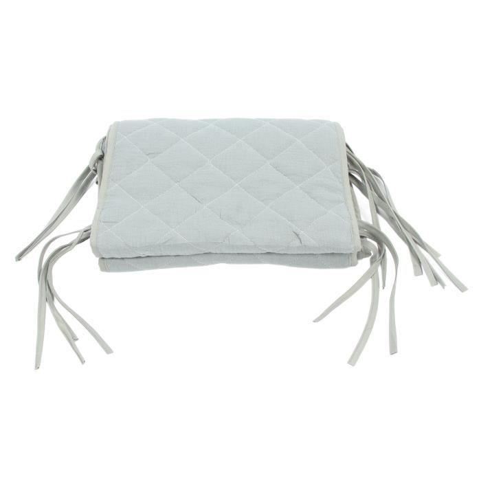 Doublure De Landau Noire Confortable - Coussin D'Insertion Amovible Pour Berceau Et Poussette Avec Ceinture De Sécurité