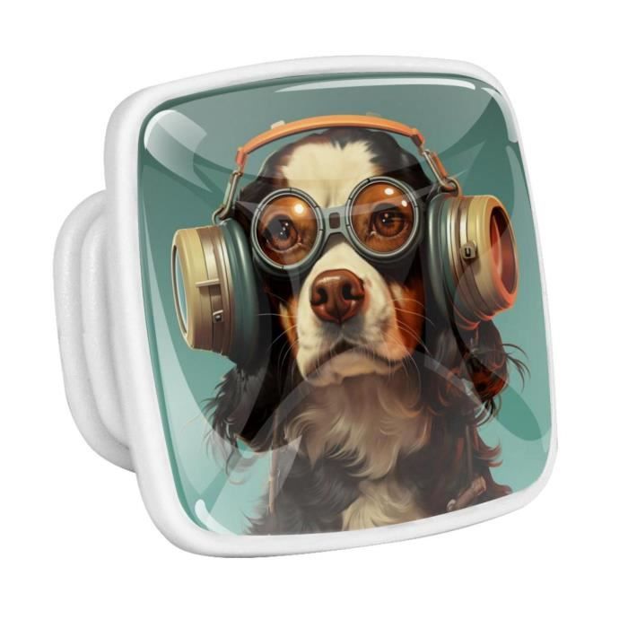 Lot De 4 Poignu00e9es De Porte, 60 Mm X 44 Mm, En Forme De Feuille