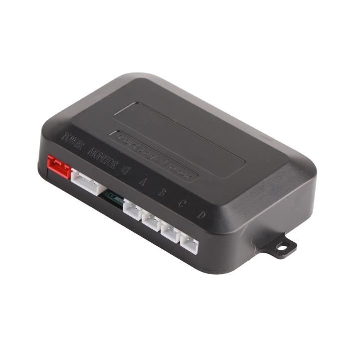 Kit Capteur De Stationnement Arrière Radar 12V - 4 Capteurs, Alarme Sonore, Détection 30-250 Cm, Pour Voiture