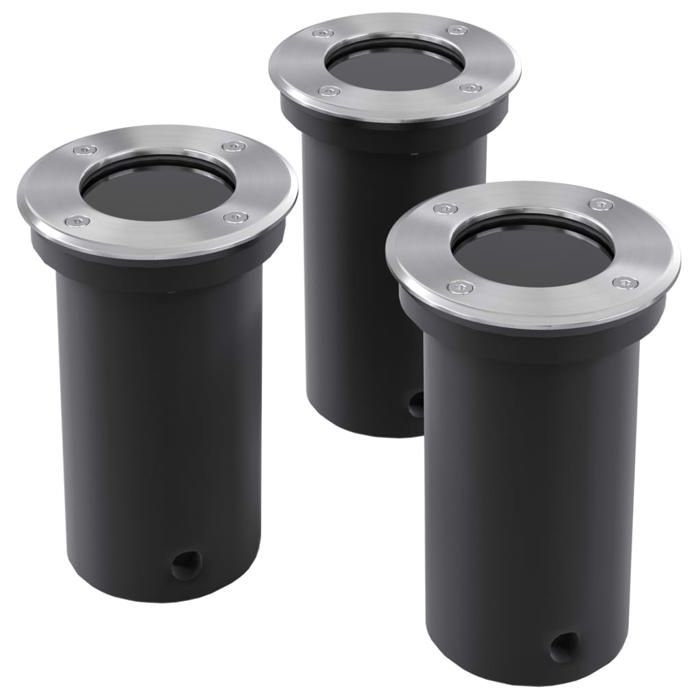 Spot extérieur encastrable set de 3 40393